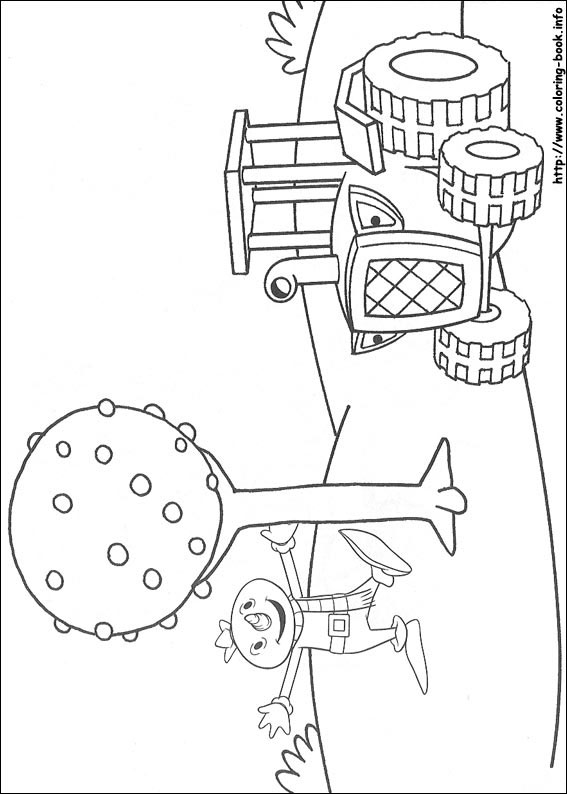 Bob the Builder coloring picture